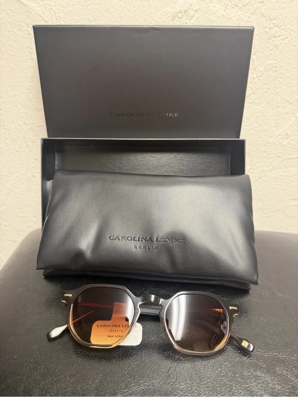 Carolina Lemke Berlin Women's Brown Gradient Sunglasses